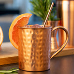 Kupferbecher Cataleya – Cocktailbecher (gehämmert, 400 ml) - Specter & Cup