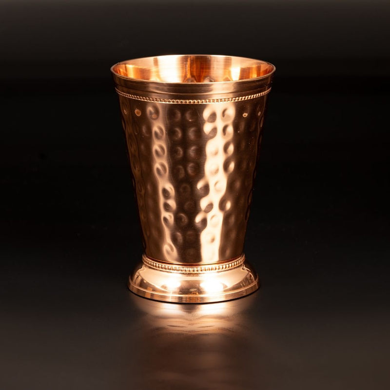 Kupferbecher - Set Caesar – 2x Cocktailbecher (gehämmert, römisch - geprägter Stil, 300 ml) - Specter & Cup