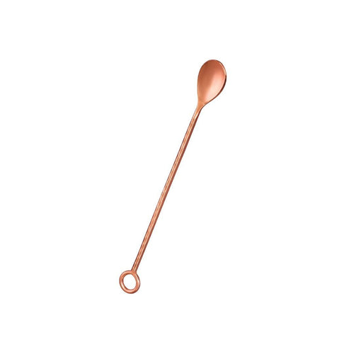 Metall - Barlöffel in rötlich - schimmernder Kupferfarbe, handgefertigt - Specter & Cup