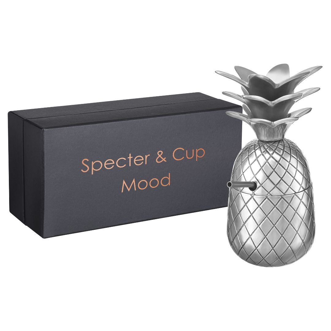 Ananas Becher, 300 ml, Farbe: Silber | Specter Cup 